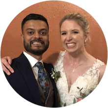 Srinith and Brooke